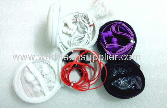 beats earphone in ear earphone best sound for MP4 IPOD IPAD Iphone samsung no talk mic