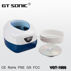 Ultrasonic cleaner for CD