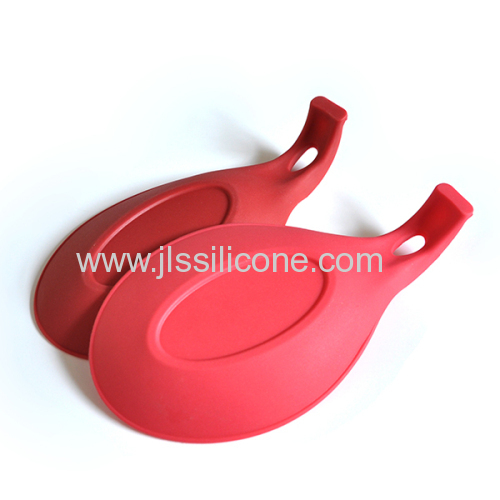 New design silicone spoon holder for cooking