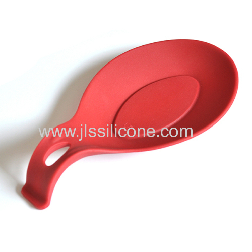New design silicone spoon holder for cooking