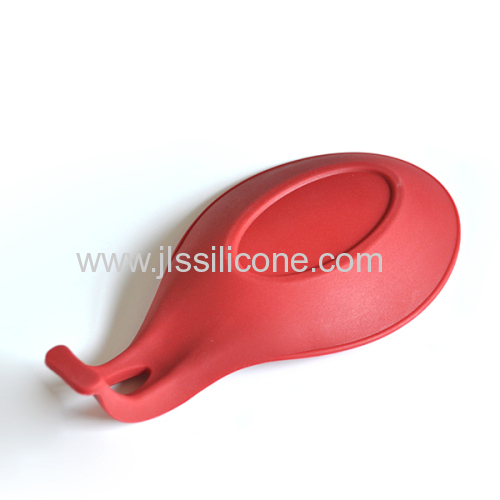 New design silicone spoon holder for cooking