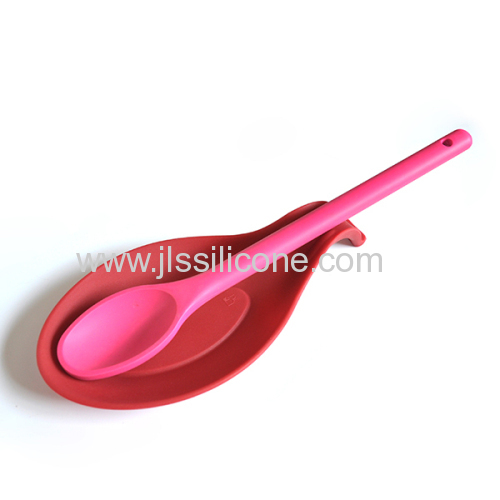 New design silicone spoon holder for cooking