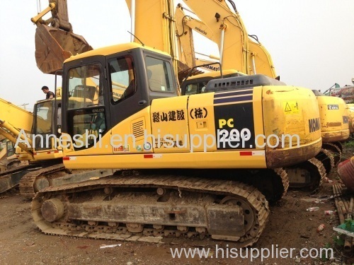 Used KOMATSU PC200-7 Excavator