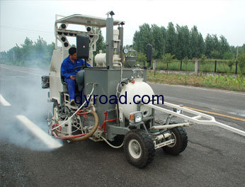 DY-BTS Thermoplastic Road Marking Car