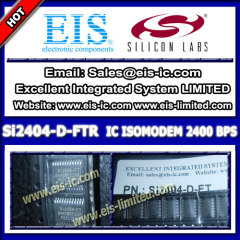 Si2404-D-FTR - IC 2400 BPS ISOMODEM WITH ERROR CORRECTION SYSTEM-SIDE 24TSSOP
