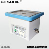 Dental instrument ultrasonic cleaners with optional lid