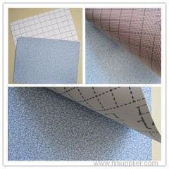 Plastic pvc floor covering