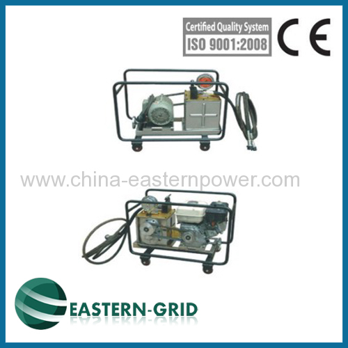 Model QY hydraulic compressors for conductor/earth wire/copper-aluminum terminals