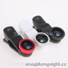 Wide Angle+ Macro+ Fish Eye Lens with clip for mobile phone/Universal 3 in 1 Clip lens