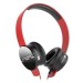 SOL Republic Tracks HD Over Ear Red Headphones with Remote and Mic
