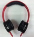 SOL Republic Tracks HD Over Ear Red Headphones with Remote and Mic