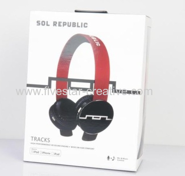 Tracks Headphones by SOL Republic Red