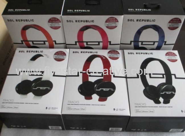 Tracks Headphones by SOL Republic Red