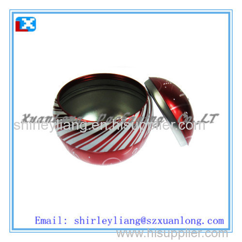 Wholesale tin box ball shape