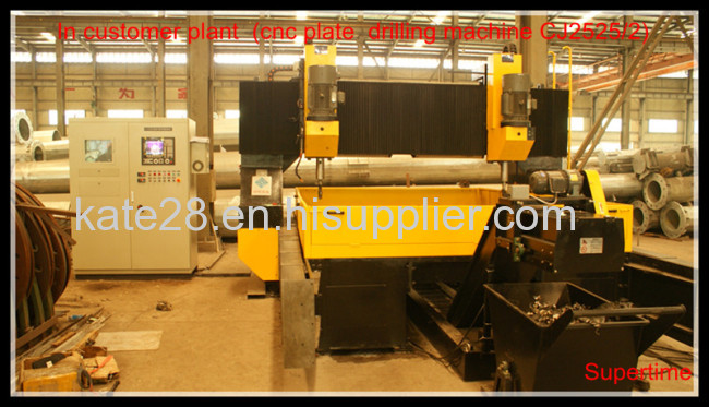multi spindle drilling machine for flange