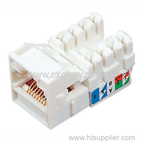 Cat.5e RJ45 Keystone Jack Systimax Type Keystone Jack