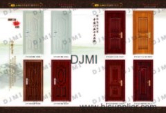 Wood grain Steel door