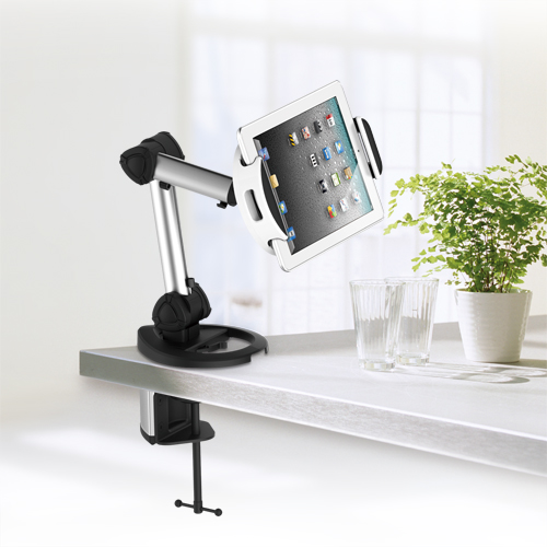 Universal Desk Clamp Holder For iPad mini/1/2/3/4, Galaxy and most tablets