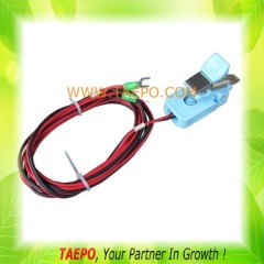 2-pole test plug to screw terminal test cord for splicing module