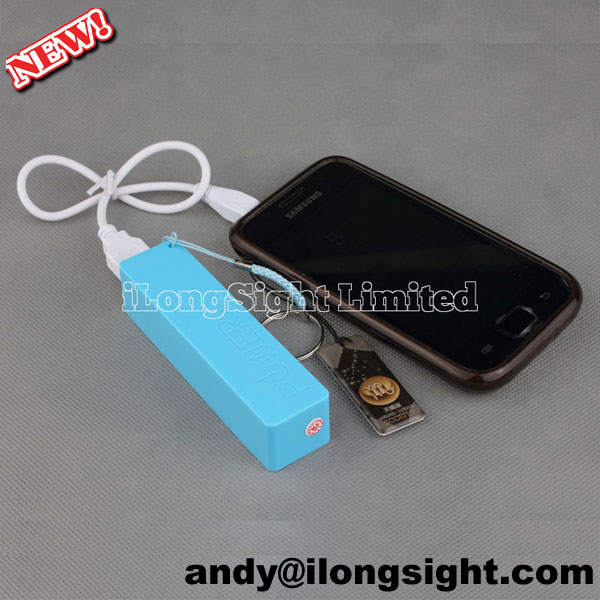 2600mAh A5 Rechargeable Portable Mini Perfumed Power Bank 