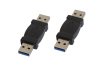 USB 3.0 Adapter A Male to A Male (KB-USB-AD301)