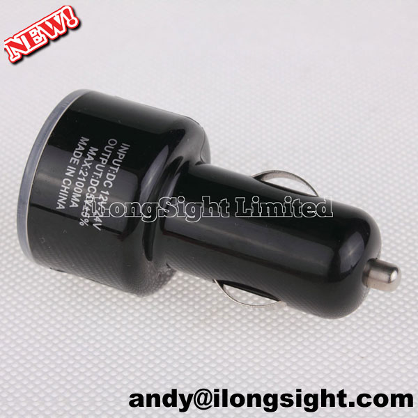 Alimentatore Doppia USB da Auto Dual USB Car Charger