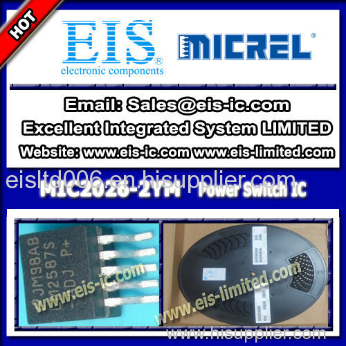 MIC2026-2YM - IC USB Power Distribution Switch IC Dual-Channel SOIC-8