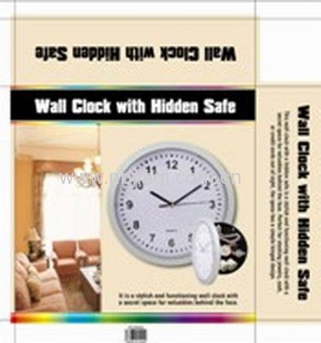 Jewelry wall clock/Wall Clock with hidden safe