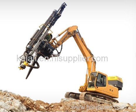 WG90 Excavator attachment drill rig