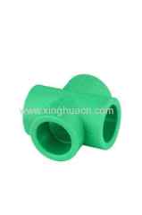 ppr pipe plastic cross for water