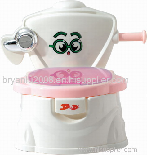 Baby potty imitating adult toilet,toilet trainer