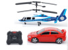 R/C 2 in 1 Group, RC Helicopter, RC Car in 1 Package