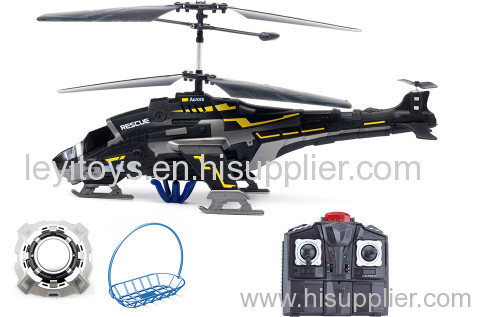 3.5CH R/C Rescue Helicopter Vs UFO, with Sound, Light