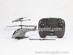 2 Channel IR RC Helicopter with Gyro, Plastic Toy