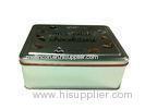 Metal Rectangle Square Tin Containers Nourishment Can For Calcium