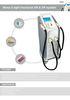 Salon Beauty Equipment Hair Removal IPL Skin Rejuvenation Machine For Skin Tightening