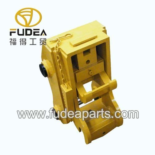 Mechanical excavator bucket quick connector