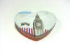 Heart Shaped Chocolate Tin Box Tinplate Containers For Candy