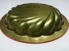 Red Metal Tin Serving Trays , Round Water / Food Serve Tray For Restaurant