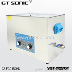 Mechanical denture ultrasonic bath