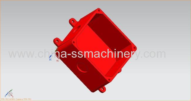 Plastic part making injecton molding machine