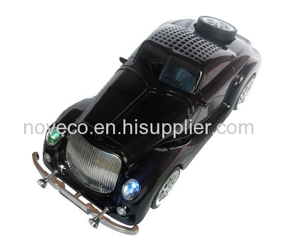 Mini Lovely Car Shaped USB driver TF Card for MP3, MP5, PC etc..mini speaker