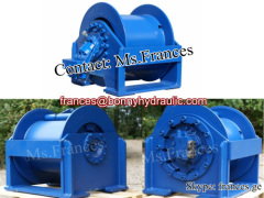 Hydraulic high speed winches