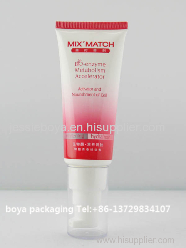 Wholesale 80ml Empty Plastic Tube Round Cosmetic Tube