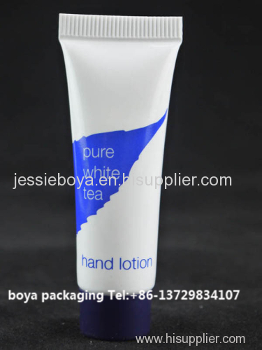 60ml clear colour cosmetic soft plastic tube for face cream packing