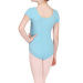 Girl's short sleeve dance leotard dance costume