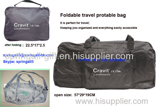 Folding travel strage bag , protable travel bag