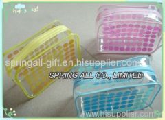 pvc cosmetic bag , pvc zipper bag