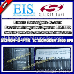 Si2404-D-FTR - SILICON - IC 2400 BPS ISOMODEM WITH ERROR CORRECTION SYSTEM-SIDE 24TSSOP