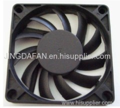 DC cooling fan for computer case